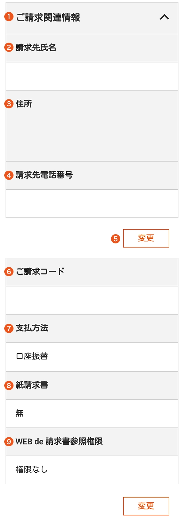 au様　確認ページ auひかり】基本契約番号・更新月・契約日などの契約情報を確認したい