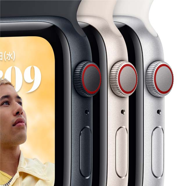 Apple Watch SE ミッドナイトアルミニウムケース