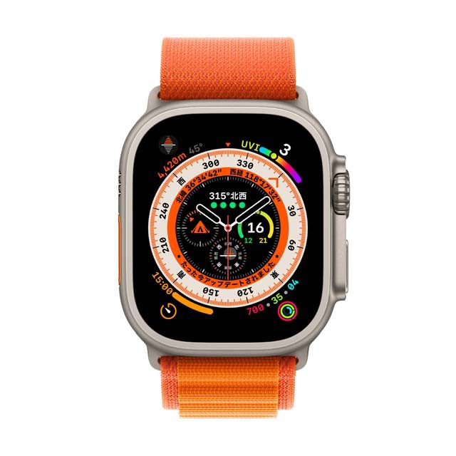 Apple Watch Ultra チタニウムケース
