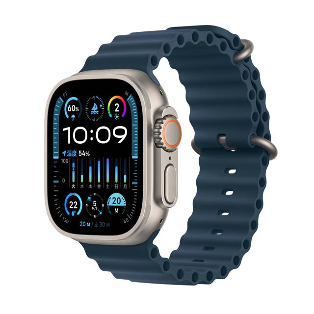 Apple Watch Ultra チタニウムケース斜め画像