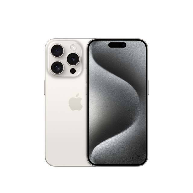 iPhone 15 Pro・iPhone 15 Pro Max ホワイトチタニウム