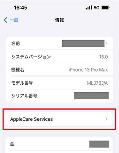iPhone12ProMax256GB  ブルー　AppleCare有　保証有