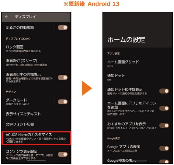 AQUOS sense6s(アクオス センスシックスエス)SHG07 OS AQUOS sense6s(アクオス センスシックスエス)SHG07 OS