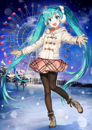 ミク さんぽ 1周年記念 Snow Miku 2018 とのコラボレーションの