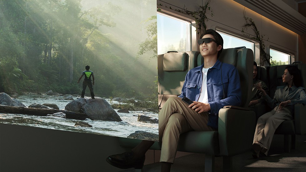 大画面でエンタメコンテンツを楽しめる「au Smart Glasses」を3月15日 