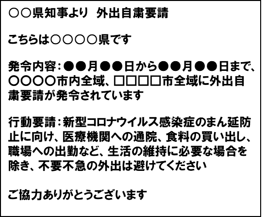 災害 避難情報 緊急速報メール Au 災害 避難情報 緊急速報メール Au