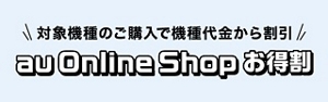 おまとめ2点 ♡ 割引-300円 au Online Shop お得割 | キャンペーン | au
