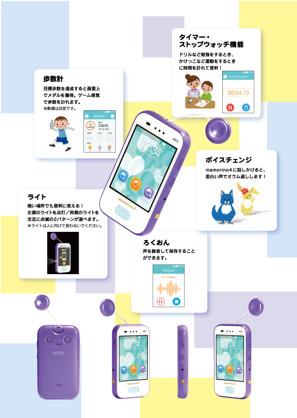 Mamorino4 マモリーノ フォー ケータイ Au Mamorino4 マモリーノ フォー ケータイ Au