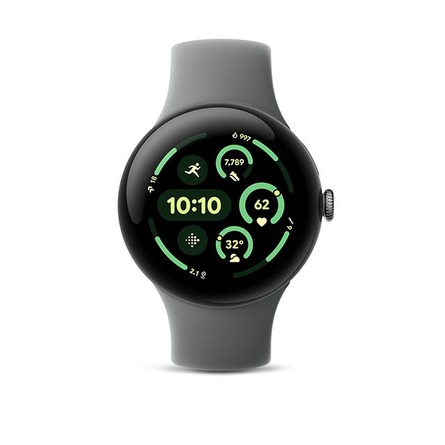 Google Pixel Watch 3（45mm）Matte Hazel+Hazel 正面