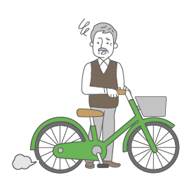 自転車ロードサービス サービス 機能 Au