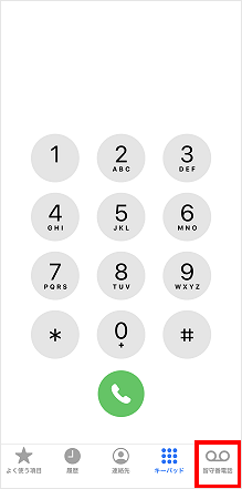 Iphone 留守番電話の設定 伝言の確認方法が知りたい よくあるご質問 サポート Au